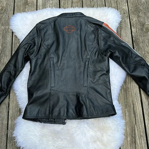 Leather Harley Davidson jacket small - Picture 4 of 5